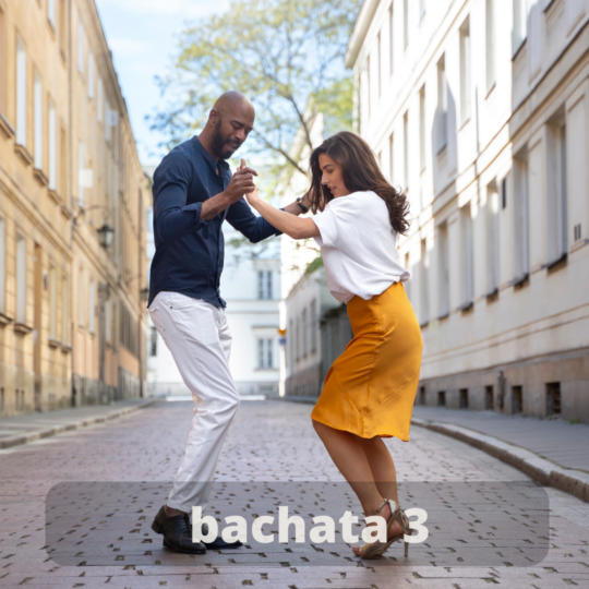 Bachata Sensual 3 donderdag cursus<br/>Start 4 september 2025, begintijd 21.00