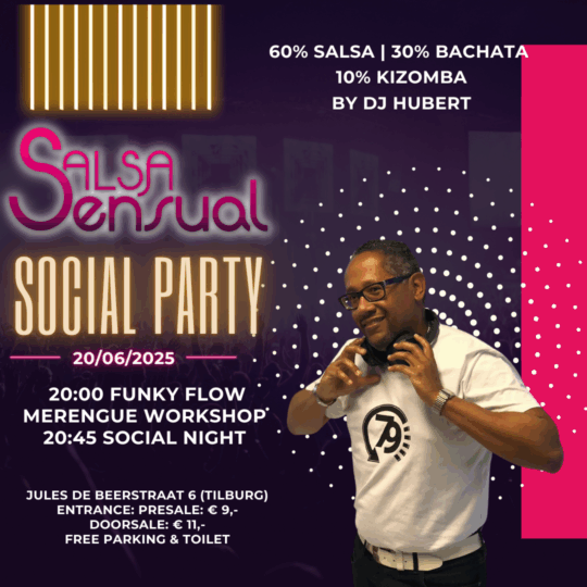 Salsa Sensual Social Party, june edition