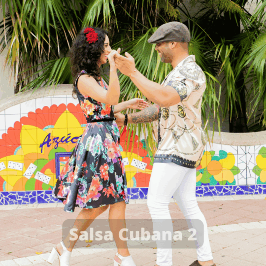 Salsa Cubana 2 woensdag cursus<br/>Start 3 september 2025, begintijd 19.00