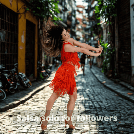 Salsa solo voor followers woensdag cursus<br/>Start 3 september 2025, begintijd 21.00
